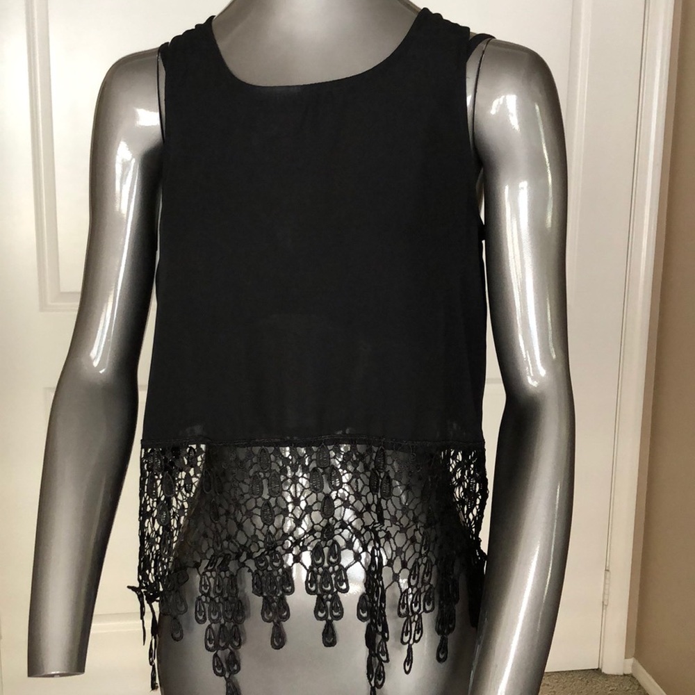 Poetry Crochet Lace Tank